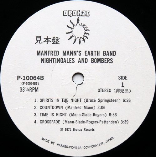 Manfred Mann's Earth Band / Nightingales & Bombers (٥븫)β