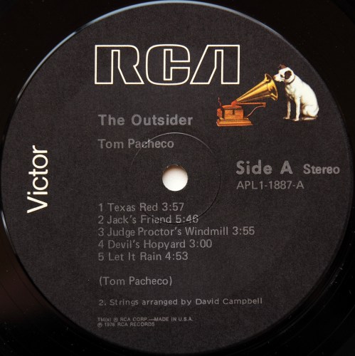Tom Pacheco / The Outsiderβ