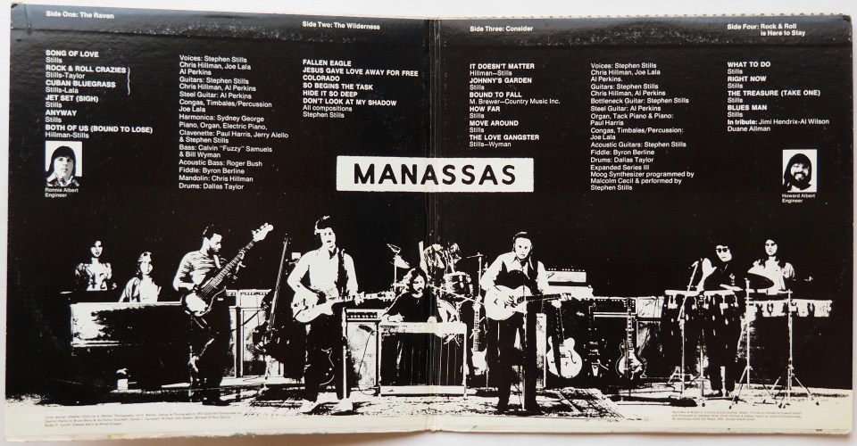 Stephen Stills Manassas / Stephen Stills Manassas (Early Press, For Record Club,  w/Poster!!)β