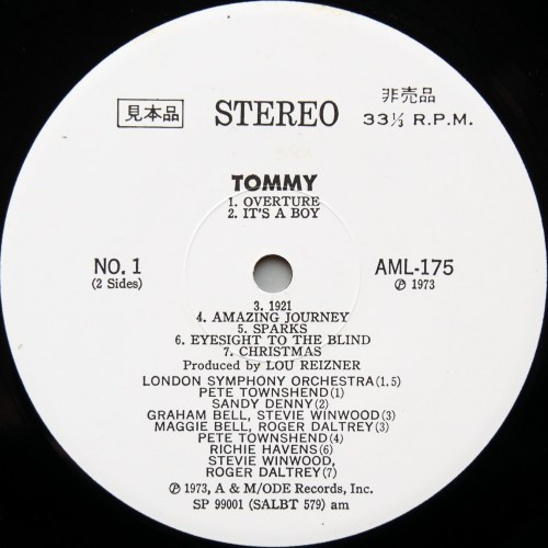 London Symphony Orchestra (The Who, Sandy Denny, Ringo Starr, Rod Stewart, etc) / Tommy (٥븫)β
