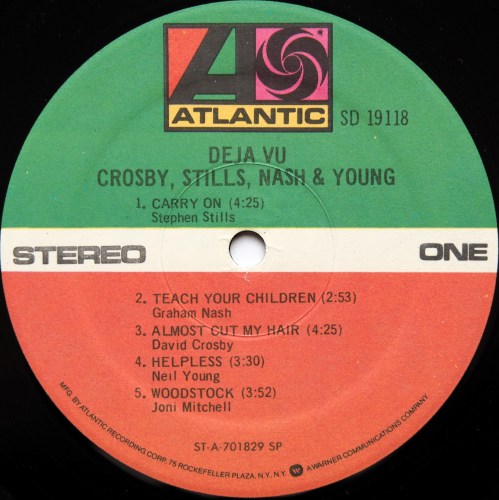 Crosby, Stills, Nash & Young / deja vu (US)β