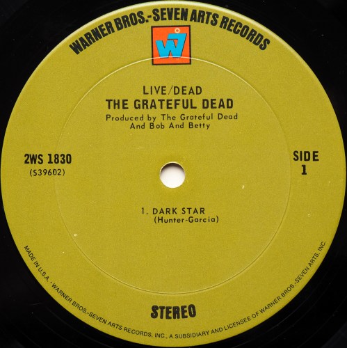 Grateful Dead / Live Dead (US 
