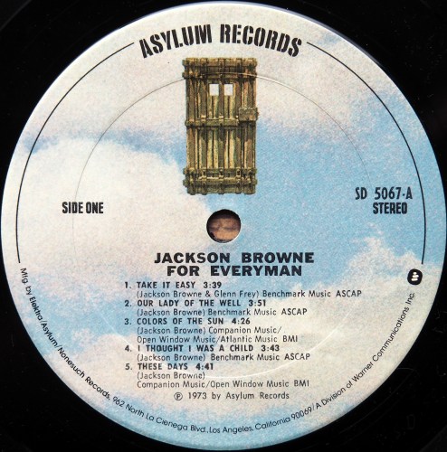 Jackson Browne / For Everyman (US)β