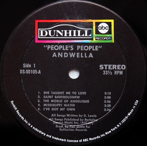 Andwella / People's People (US In Shrink)β