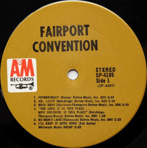 Fairport Convention / Same (What We Did On Our Holidays / US Early Issue)β