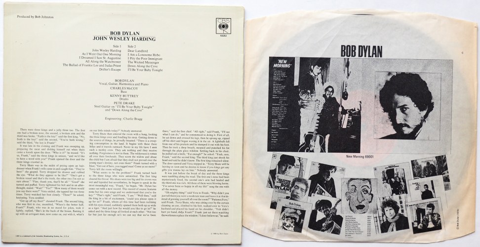Bob Dylan / John Wesley Harding (UK Early 70s)β