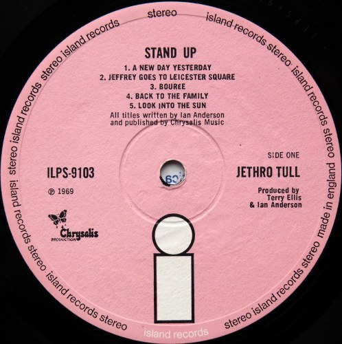 Jethro Tull / Stand Up (UK Pink 