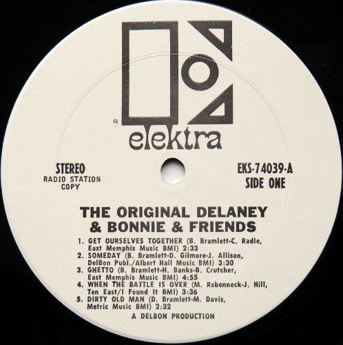Delaney & Bonnie (The Original) / Accept No Substitute (US White Label Promo!!)β