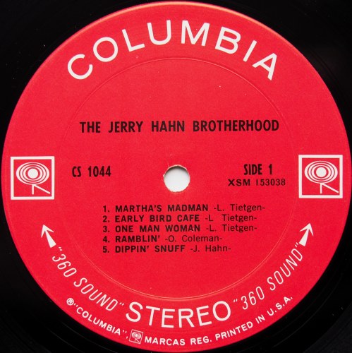Jerry Hahn Brotherhood, The / The Jerry Hahn Brotherhood (In Shrink)β