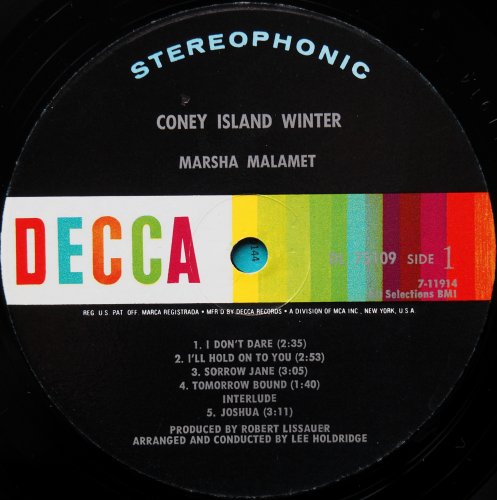 Marsha Malamet / Coney Island Winterβ