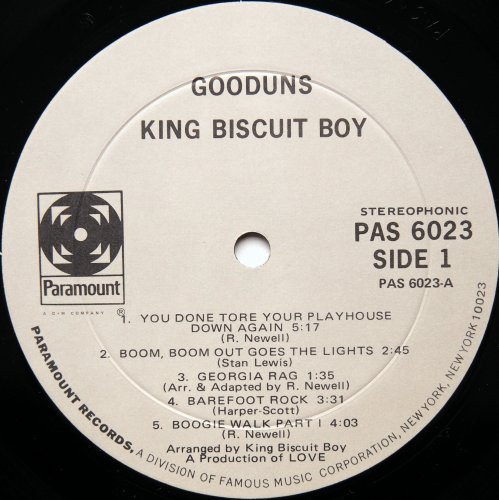 King Biscuit Boy / Gooduns (In Shrink, դ)β