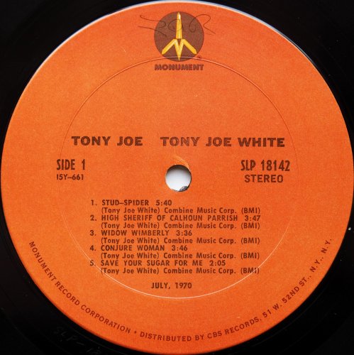 Tony Joe White / Tony Joe (US 2nd Issue)β