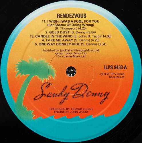 Sandy Denny / Rendevous (UK)β