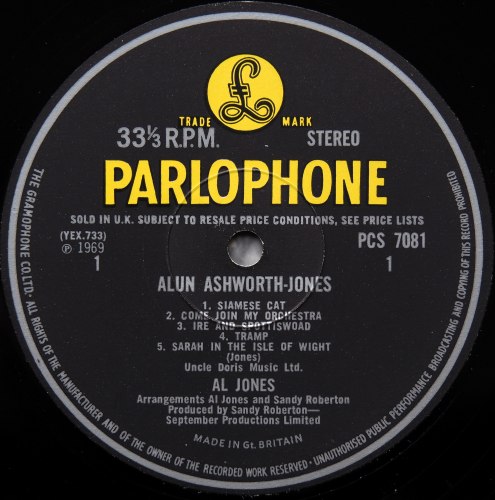 Al Jones / Alun Ashworth - Jonesβ