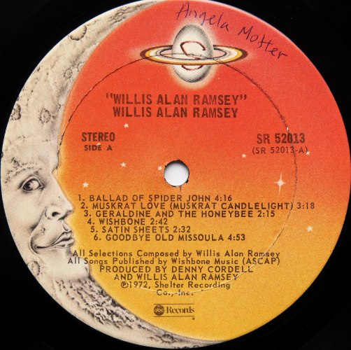 Willis Alan Ramsey / Sameβ