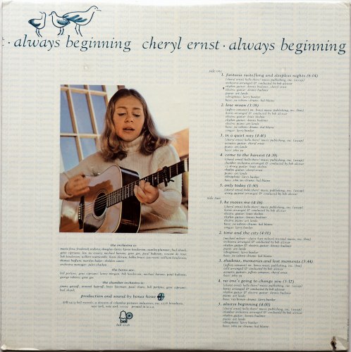 Cheryl Ernst / Always Beginning (Sealed!!)β