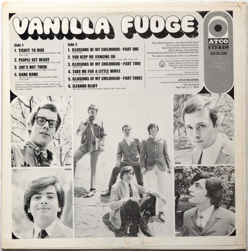 Vanilla Fudge / Vanilla Fudge (US Eary Press)β