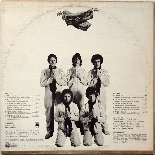 Flying Burrito Brothers / Burrito Deluxe (US Early Press)の画像