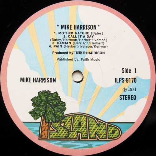 Mike Harrison / Mike Harrison (UK Matrix-1)β