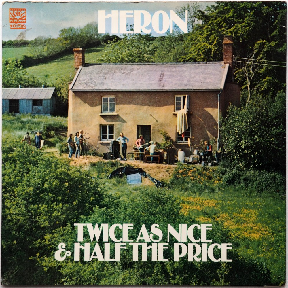 Heron / Twice As Nice & Half The Price (UK w/Postcard)β
