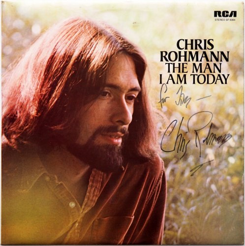 Chris Rohmann / The Man I Am Today (Signed)β