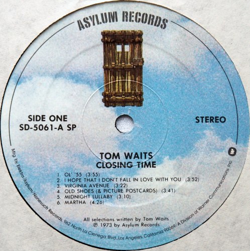 Tom Waits / Closing Time (US)β