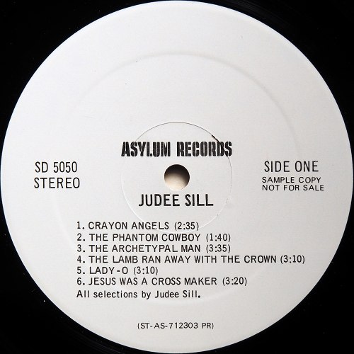 Judee Sill / Judee Sill (US White Cover White Label Test Press)β