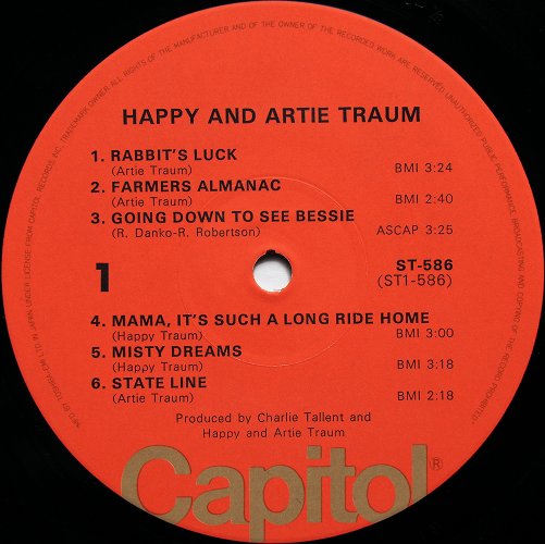 Happy & Artie Traum / Happy And Artie Traum (JP)β