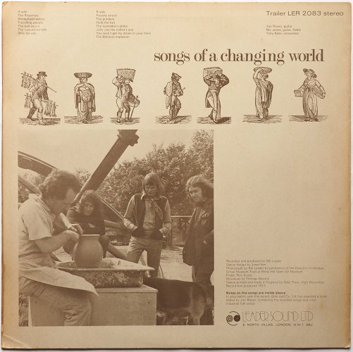 Jon Raven, Nic Jones, Tony Rose / Songs Of A Changing World β