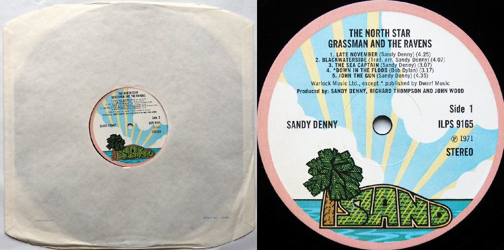 Sandy Denny / The North Star Grassman And The Ravens (UK 1st Issue)β