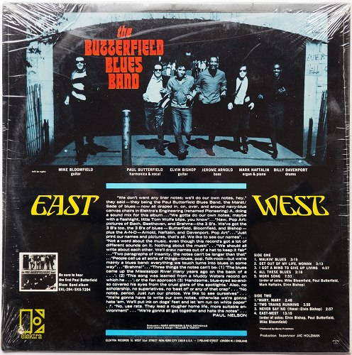 Butterfield Blues Band, The / East West (US Sealed MONO!!)β