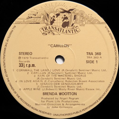 Brenda Wootton / Carillon β