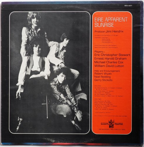 Eire Apparent (Ernie Graham, Jimi Hendrix) / Sunrise (US)β