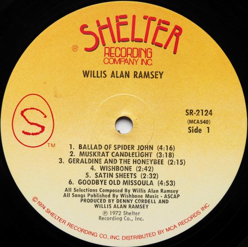Willis Alan Ramsey / Willis Alan Ramseyβ