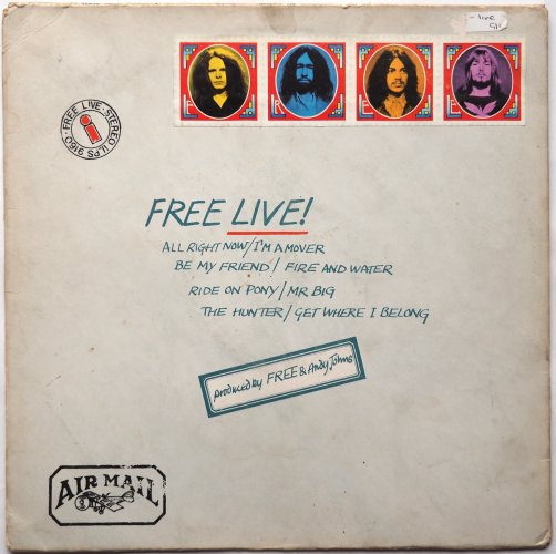 Free / Free Live! (UK Matrix-1 Early Issue ڼꥸ㥱)β