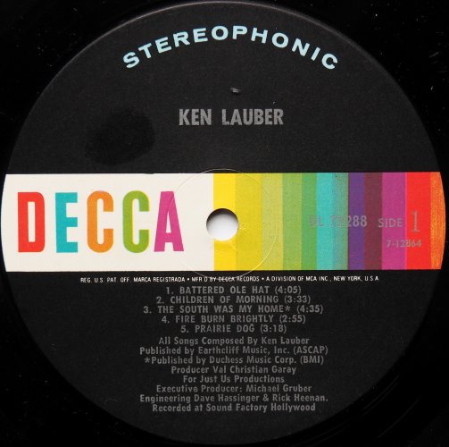 Ken Lauber / Ken Lauber (2nd)β