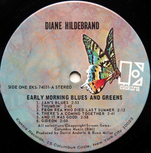 Diane Hildebrand / Early Morning Blues And Greensβ