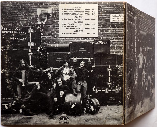 Allman Brothers Band / At Fillmore East (Pink Label Early Press)の画像