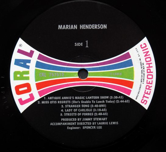 Marian Henderson / Cameoβ