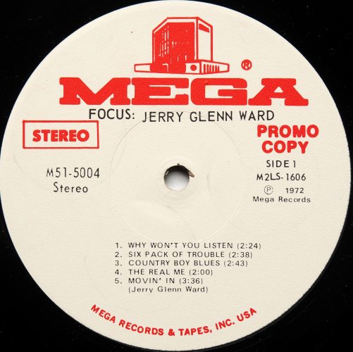 Jerry Glenn Ward / Focus (Promo)β
