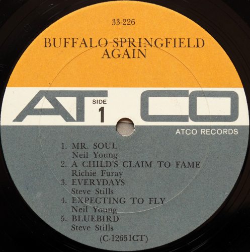 Buffalo Springfield / Again (US Early Press MONO!!)の画像