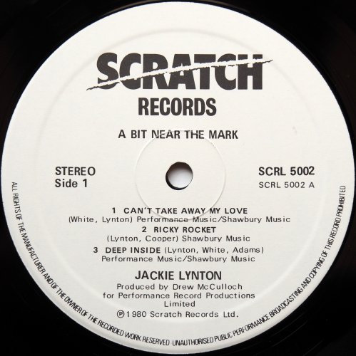 Jackie Lynton Band, The / A Bit Near The Mark (2LP Live)β