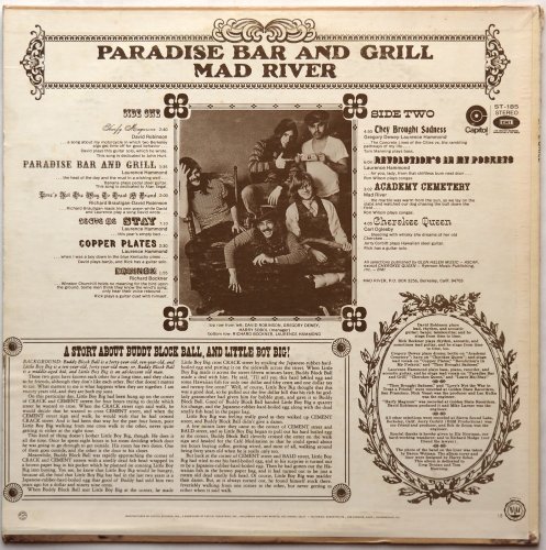Mad River / Paradise Bar And Grill (US Early Issue)β