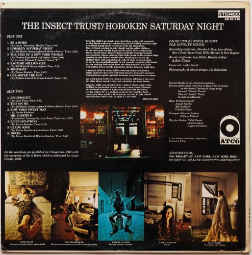 Insect Trust / Hoboken Saturday Night (White Label Promo)β