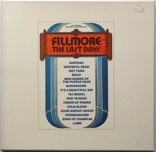 V.A. / Fillmore The Last Days (Germany 3LP BOX w/Booklet)β