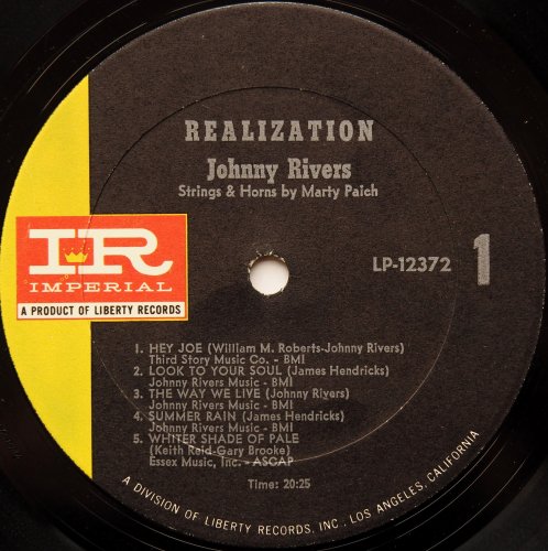 Johnny Rivers / Realizationβ