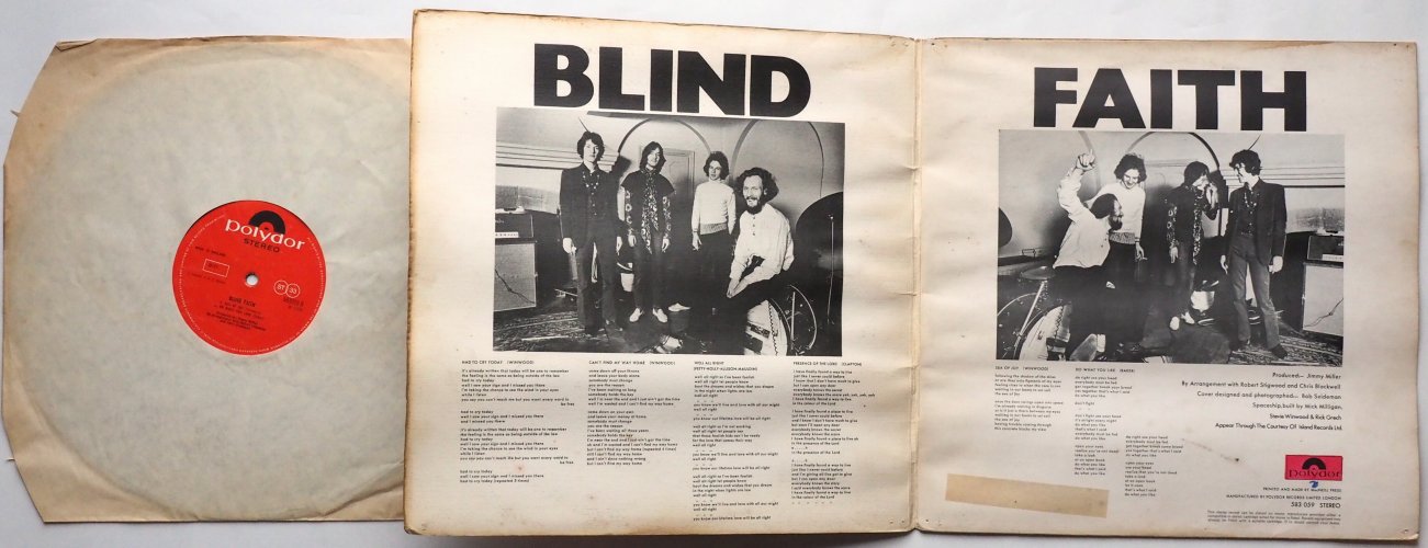 Blind Faith / Blind Faith (UK Matrix-1 Early Press)β