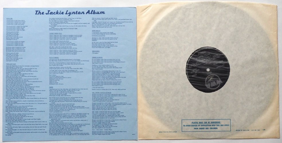 Jackie Lynton / The Jackie Lynton Albumβ