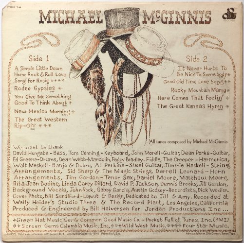 Michael McGinnis / Rodeo Gypsies (Rare Promo)β