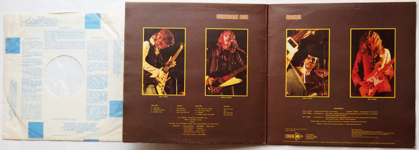 Wishbone Ash / Argus (UK Early Press)β